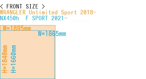 #WRANGLER Unlimited Sport 2018- + NX450h+ F SPORT 2021-